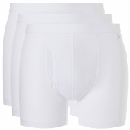 Ten Cate 3-pack: Boxers met gulp - Wit
