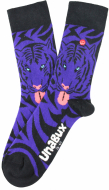 Unabux Sokken - Purple Tiger
