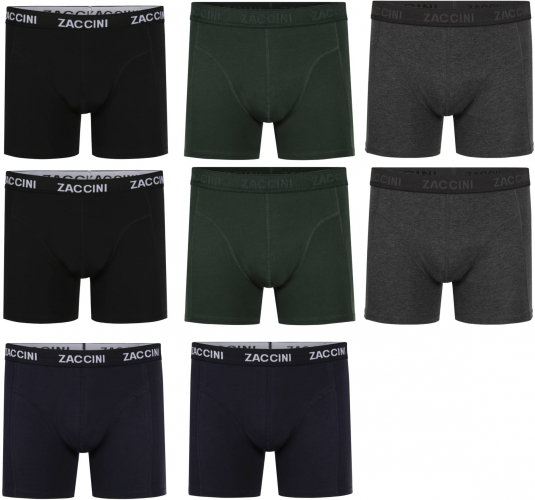 Zaccini 8-pack: Uni / Donker 4