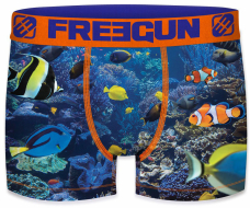 Freegun Heren Boxer - Aquarium