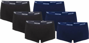 Zaccini Dames 6-pack: Black & Navy