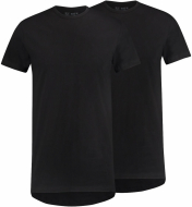 RJ Everyday Rotterdam 2-Pack: Ronde Hals T-Shirt Zwart