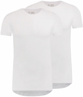 RJ Everyday Maastricht 2-Pack: Heren T-Shirt Ronde Hals WIt