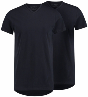 RJ Everyday Gouda 2-Pack: V-Hals T-Shirt Navy