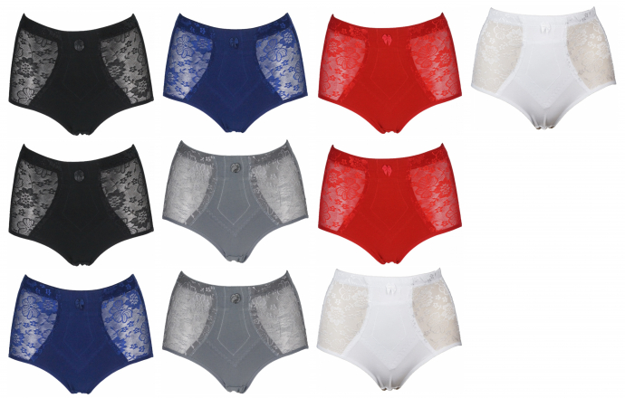 J&C Dames Taille 10-pack: Mix