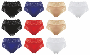 J&C Dames Taille 10-pack: Mix H805