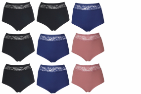 J&C Dames Taille 9-pack: Mix H808