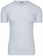 Beeren M3000 Heren T-Shirt: V-Neck - Wit