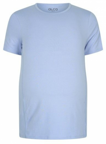 Alca Easy-Going Heren T-Shirt: O-Neck - Lichtblauw