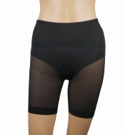 J&C Dames tailleslip met lange pijp: Zwart