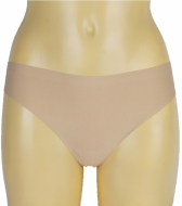 J&C Dames Naadloze String: Huid