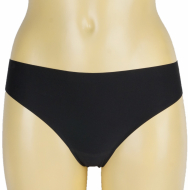 J&C Dames Naadloze String: Zwart