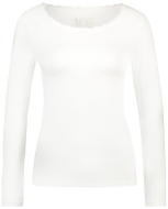 RJ Thermo Dames Shirt Lange Mouw Kant - Wit RJ Thermo Dames Shirt Lange Mouw Kant - Wit
