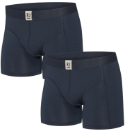 RJ Pure Color Heren Boxershort - Navy 2-pack RJ Pure Color Heren Boxershort - Navy 2-pack