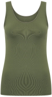 RJ Dames Dames PC Singlet: donkergroen RJ Dames Dames PC Singlet: donkergroen