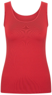 RJ Dames Dames PC Singlet: donkerrood RJ Dames Dames PC Singlet: donkerrood