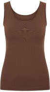 RJ Dames Dames PC Singlet: espresso RJ Dames Dames PC Singlet: espresso