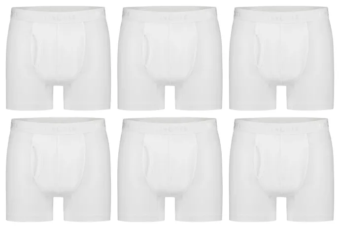 Ten Cate Heren 6-Pack:  Basic Boxer Wit