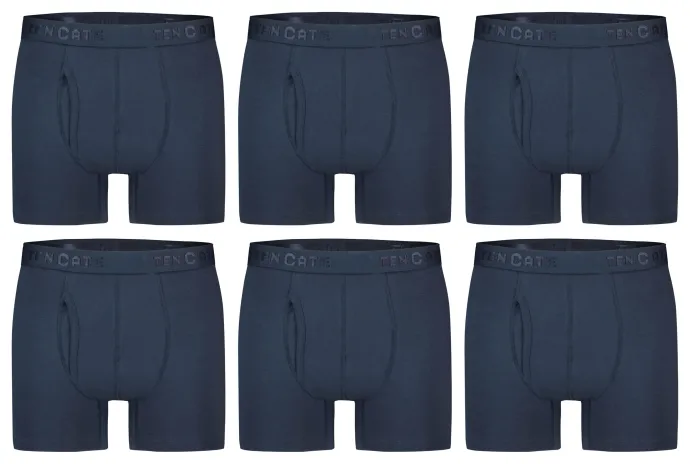 Ten Cate Heren 6-Pack:  Basic Boxer Navy