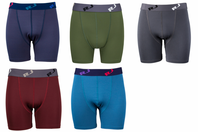 RJ Bodywear Boxer 5-pack: Colors